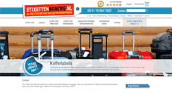 Desktop Screenshot of etikettenkoning.nl